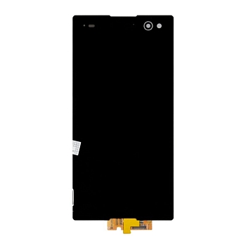 LCD дисплей для Sony Xperia C3 D2533, D2502 с тачскрином (чёрный)