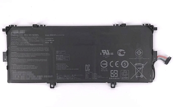 Аккумулятор (батарея) C31N1724 для ноутбука Asus ZenBook 13 UX331U, UX331UAL, 4335мАч, 11.55В, Li-pol, черный, (оригинал)