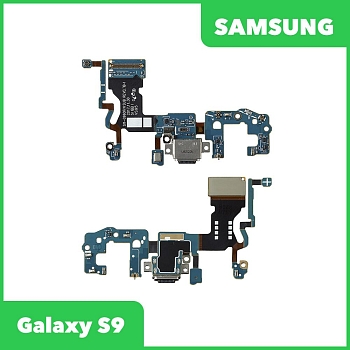 Системный разъем (разъем зарядки) для Samsung Galaxy S9 (G960F) и микрофон