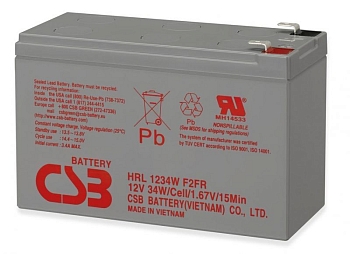 Аккумуляторная батарея CSB HRL 1234W, 12В, 9Ач