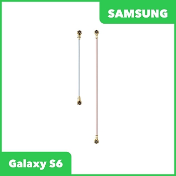 Шлейф Wi-Fi антенны (коаксиальный кабель) для телефона Samsung Galaxy S6 (G920F)