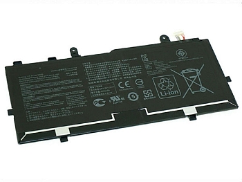 Аккумулятор (батарея) C21N1714 для ноутбука Asus TP401, TP401CA, TP401NA, Flip TP401N, 5065мАч, 7.7В, чернный, (оригинал)