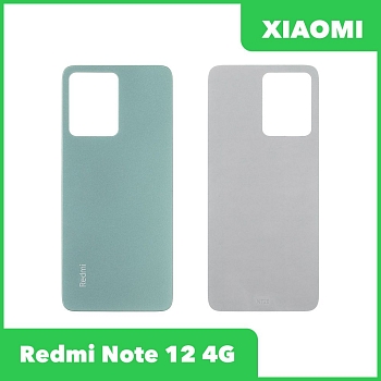 Задняя крышка корпуса для телефона Xiaomi Redmi Note 12 4G (23021RAA2Y) (зеленый)