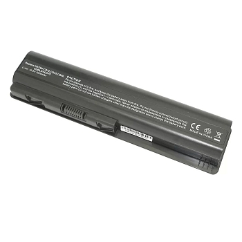 Аккумулятор (батарея) для ноутбука HP Pavilion DV4, Compaq CQ40, CQ45 5200мАч HSTNN-CB72, 11.1В, 5200мАч (Low Cost OEM)