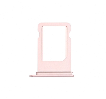 Держатель (лоток) SIM-карты для Apple IPhone 7 Plus, розовое золото