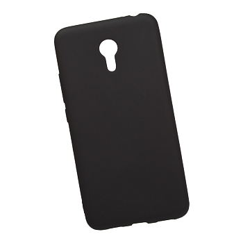 Силиконовый чехол "LP" для Meizu Note 3 TPU, черный, непрозрачный (европакет)