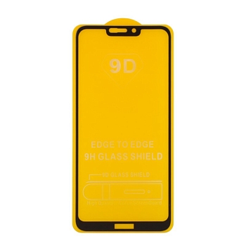 Защитное стекло Colorful Tempered Glass для Huawei Honor 8C, черная рамка