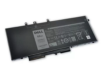 Аккумулятор (батарея) DV9NT для ноутбука Dell Latitude 15 3520 E5480 5480, 7.6В 68Wh 8500мАч (оригинал)