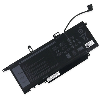 Аккумулятор (батарея) NF2MW для ноутбука Dell Latitude E7270, 7400 2-in-1, 52Wh, 7.6В, 6800мАч, (оригинал)