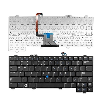 Клавиатура для ноутбука Dell Latitude XT, XT2, черная, с подсветкой