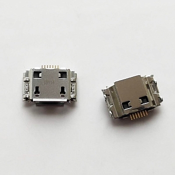 Разъем Micro USB для телефона Samsung i5700, i7500, i8000, i8150, i9220, S5830, S7270, S7350, S8000, S8300, C3530, N7000