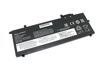 Аккумулятор (батарея) для ноутбука Lenovo ThinkPad X280 (L17L6P71) 11.4V, 3900mAh OEM