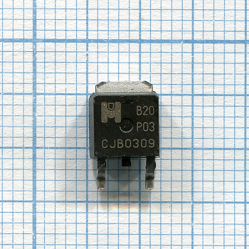 Транзистор EMB20P03V, EMB20P03, B20P03 TO-252 с разбора