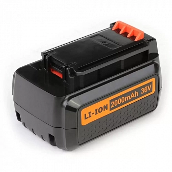 Аккумулятор TopON TOP-PTGD-BD-36-2.0-Li для электроинструмента Black&Decker, 36В, 2000мАч, Li-ion