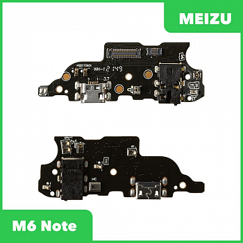 Разъем зарядки для телефона Meizu M6 Note