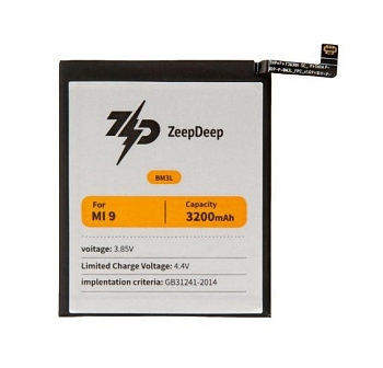 Аккумулятор (батарея) ZeepDeep ASIA (BM3L) для телефона Xiaomi Mi 9