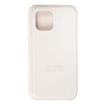 Чехол Soft Touch для Apple iPhone 12 Pro Max, белый