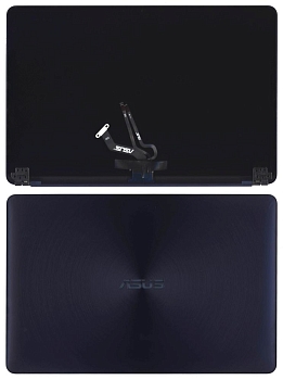 Крышка для Asus Zenbook UX550VD FHD с тачскрином синяя
