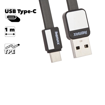 USB кабель Remax Platinum Series Cable RC-044a USB Type-C, черный