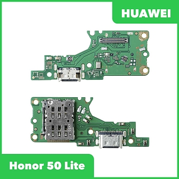 Разъем зарядки для телефона Huawei Honor 50 Lite