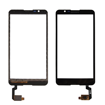 Сенсорное стекло (тачскрин) для Sony Xperia E4 (E2104, E2105, E2115), черный