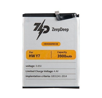 Аккумулятор (батарея) ZeepDeep ASIA (HB406689ECW) для телефона Huawei Y7 2017, Y9 2018, Honor 8C, Honor 9C, Y7 2019, P40 Lite E