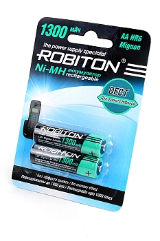 Аккумулятор Robiton 1300MHAA-2 DECT BL2, 1 штука