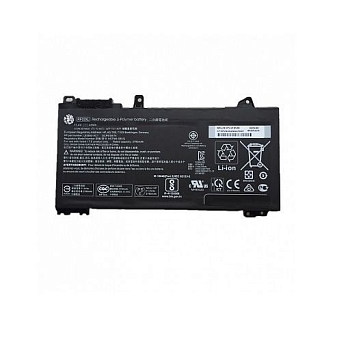 Аккумулятор (батарея) для ноутбука HP ProBook 455 G7 (RF03XL, HSTNN-OB1Q), 45Wh, 3790мАч, 11.4В, (оригинал)