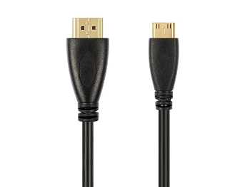 Кабель CAB16 HDMI (M) - Mini HDMI (M) 1.5м, черный (Vixion)