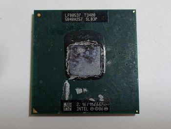 Процессор ntel Pentium T3400 2.16GHz 1MB 667 SLB3P Socket P С разбора