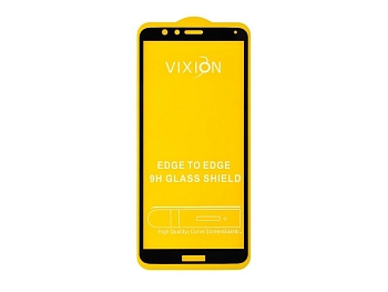 Защитное стекло 6D для Huawei Honor 7X (5.9"), черный (Vixion)