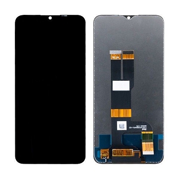 Дисплей (экран в сборе) для телефона Realme C30, C33 (черный)
