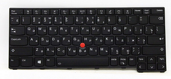Клавиатура для ноутбука Lenovo ThinkPad X13 Gen 2, черная, с подсветкой