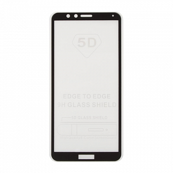 Защитное стекло Tempered Glass для Huawei Honor 7X, черная рамка