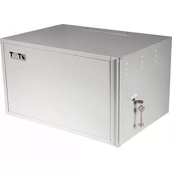 Шкаф антивандальный пенального типа, 9U 600x400 мм, серый, TWT-CBWSF-9U-6x4-GY