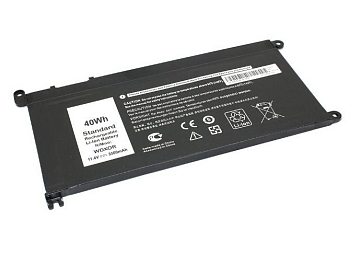 Аккумулятор (батарея) WDXOR для ноутбука Dell 15-5000, 11.4В, 40Wh 3500мАч (OEM)