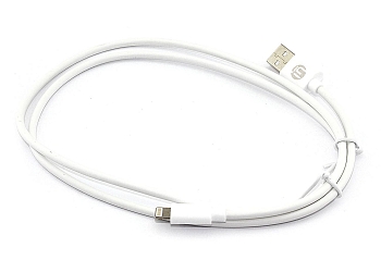 Дата-кабель USB-Lightning 1m 2A, белый (YDS-C-AL)