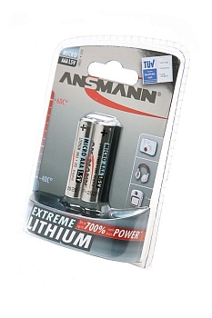 Батарейка (элемент питания) Ansmann Extreme Lithium 5021013 FR03 BL2