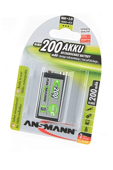 Аккумулятор Ansmann 5035342 MaxE 200мАч E-Block BL1, 1 штука