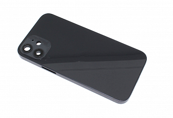 Задняя крышка (корпус) в сборе с рамкой для Apple iPhone 12 Mini, black
