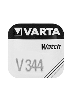 Батарейка (элемент питания) Varta 344, 1 штука