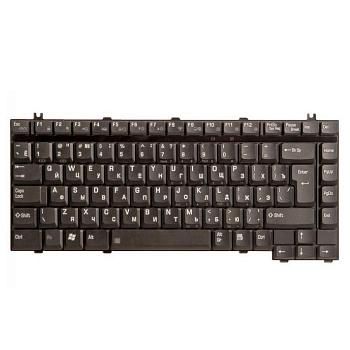 Клавиатура для ноутбука Toshiba Satellite A10, A15, A20, A25, A30, A40, A50, A55, A70, A75, A80, A100, черная