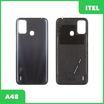 Задняя крышка для Itel A48 (L6006) (черный)