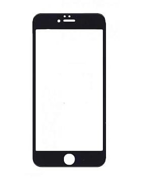 Защитное стекло для iPhone 6 (4,7 дюйма) 10D (черный)