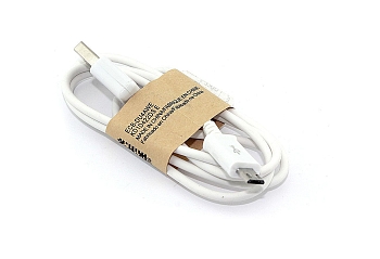 Кабель для зарядки USB - MicroUSB OEM, 0.8m, белый