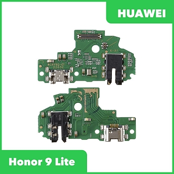 Разъем зарядки для телефона Huawei Honor 9 Lite c микрофоном