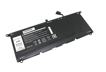 Аккумулятор (батарея) для ноутбука Dell XPS 13 9370 (DXGH8) 7.4V 5500mAh OEM
