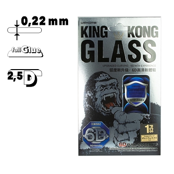 Защитное стекло WK WTP-40 Kingkong 6D Curved HD для Apple iPhone 11 Pro, XS с черной рамкой