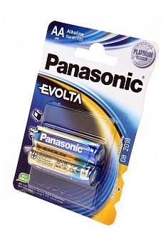 Батарейка (элемент питания) Panasonic Evolta LR6EGE/2BP LR6 BL2, 1 штука