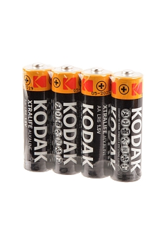 Батарейка (элемент питания) Kodak Xtralife Alkaline LR6 SR4, в упак 60 шт, 1 штука